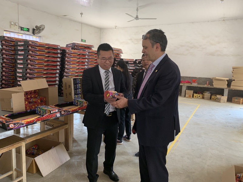Liuyang Mandarin Fireworks Co., Ltd. lini produksi produsen