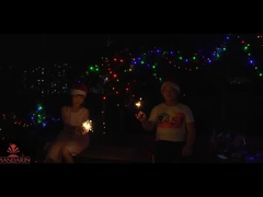 7 Inch Plum Blossom Bentuk Handheld Sparklers kembang api, Electric Cold Spark kembang api