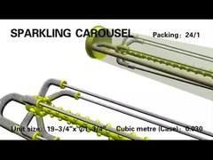 Carousel Time Lantern Sparkler, Mandarin Natal Pernikahan mainan kembang api