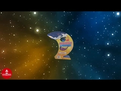 Kembang Api Air Mancur Berbentuk Bulan Dapat Disesuaikan Desain Baru Air Mancur Kembang Api Lucu