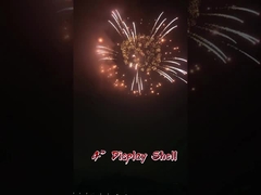 Grosir Perlengkapan Mandarin Profesional 4 Inch Display Shell Kembang Api 1.3g Pyrotechnics