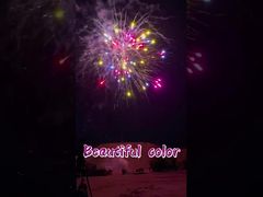 Kembang Api Kue Konsumen 1.4g Warna Indah yang Disesuaikan Pabrik, Kembang Api Kue Baterai Piroteknik