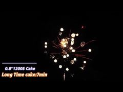 Kembang Api Besar Tahun Baru Mandarin Liuang China Baterai 0.8 Inci 1200 Tembakan Kembang Api Besar Standar