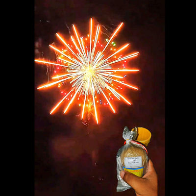 2025 Mandarin Pyrotechnics 3 4 5 6 Inch Professional Fireworks Display Shell Fireworks 1.3g