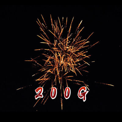 0.8 Inch 36 Shots 200G Fireworks New Year Chinese Outdoor Classic Cake Fireworks Liuyang Custom Pyrotechnic