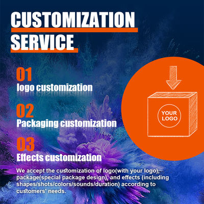 Chinese Factory Wholesale 124 Shots Cake Fireworks Pyrotechnics with Great Effect