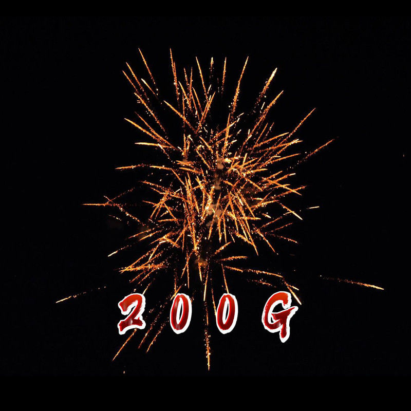 0.8 Inch 36 Shots 200G Fireworks New Year Chinese Outdoor Classic Cake Fireworks Liuyang Custom Pyrotechnic