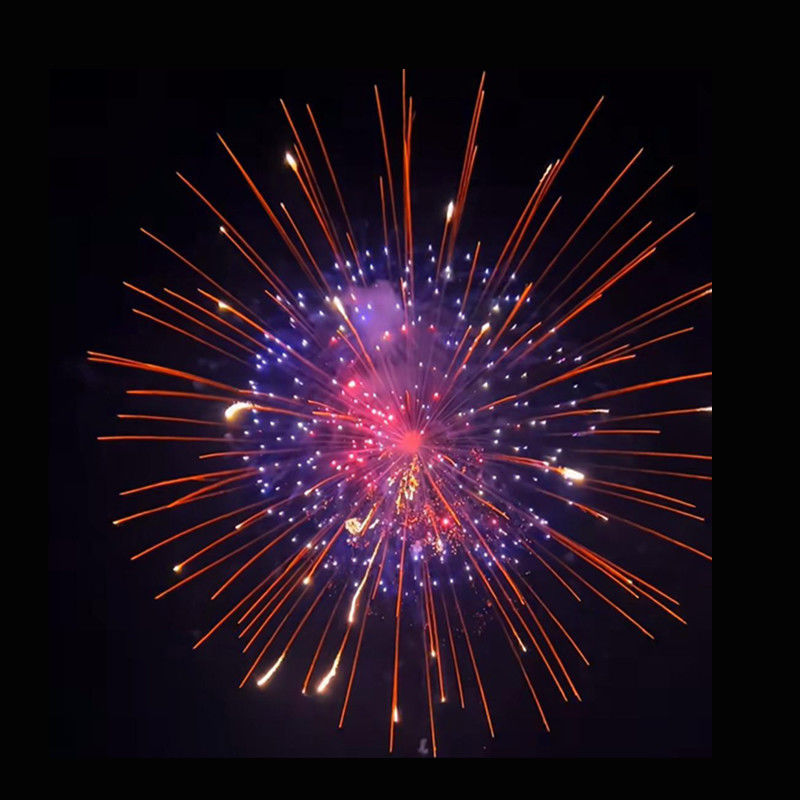 Chinese Factory 1.3G Professional Display Shells Fireworks Pyrotechnics Shell 2 3 4 5 6 7 8 10 Inch Display Fireworks For Sale