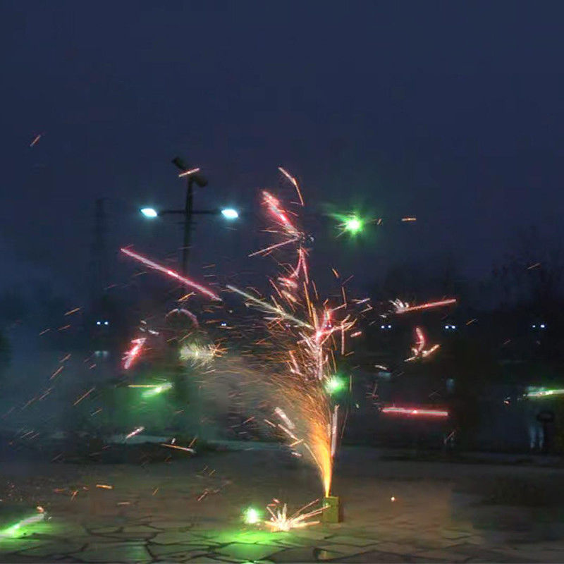 Chinese Factory UK Toy Fireworks 1.4G CE Approved Display Pyrotechnics Outdoor Funny Square Fountain Fireworks 2025
