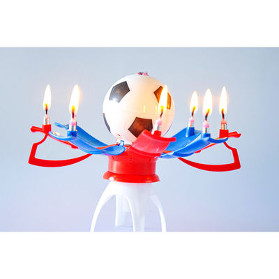Lilin Ulang Tahun Musik Sepak Bola yang Disesuaikan Bahan Lilin Parafin