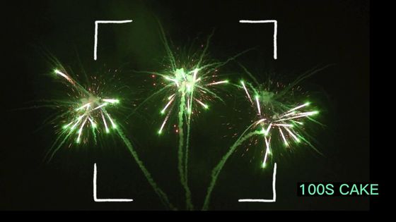 Liuyang 100 Tembakan Kue Kembang Api Dengan Kembang Api China Fire Works Factory
