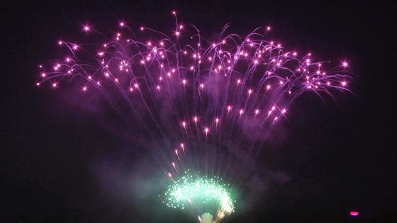 Liuyang Mandarin Cake Pyrotechnics 208 Tembakan Tampilan Profesional Kembang Api 1.3g