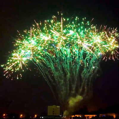 Mandarin Pyrotechnics 130 Shots Tampilan Kembang Api Profesional 1.4g