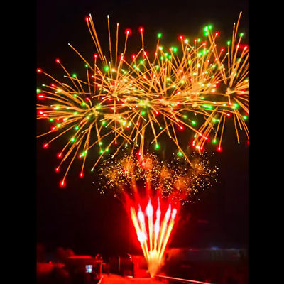 Liuyang Mandarin Pyrotechnics Customized Cake Profesional Fireworks Display 1.3g