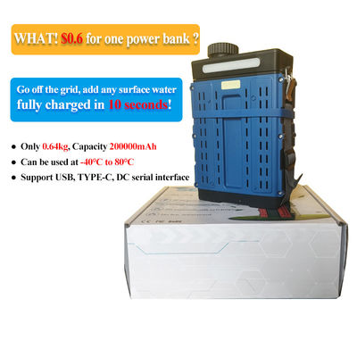 Darurat 9V 5V Outdoor Waterproof UPS Quick Power Supply Portable Energy Storage Power Station Aluminium Air Battery