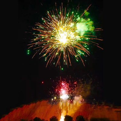 Liuyang Besar Besar 1.4G Keke kembang api Pyrotechnics Cina Outdoor 666 Shots Keke kembang api untuk Perayaan Festival 2025