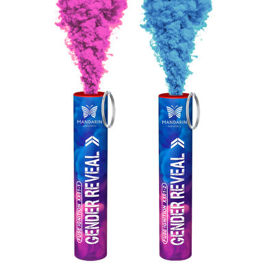 Kembang Api Asap Warna Genggam Pernikahan Siang Hari Pabrik Cina Baby Shower Gender Reveal Pesta Gender Reveal Bom Asap