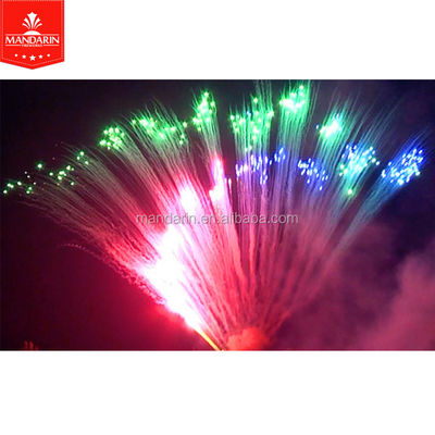 Pyrotechnik Mandarin Nama Kembang Api Pajangan Kue Profesional Salut Kembang Api 100 Tembakan