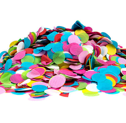 Meriam Confetti Pelangi Kustom Untuk Dekorasi Pesta Pernikahan Ulang Tahun