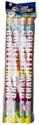 Metallic Heart Paper Party Confetti Cannon 35cm Untuk Ulang Tahun