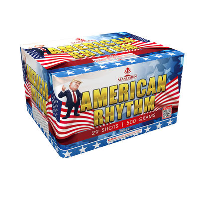 29 Shots 500G Consumer Cake Fireworks 0.077CBM Mandarin Pyrotechnics Chinese Fireworks