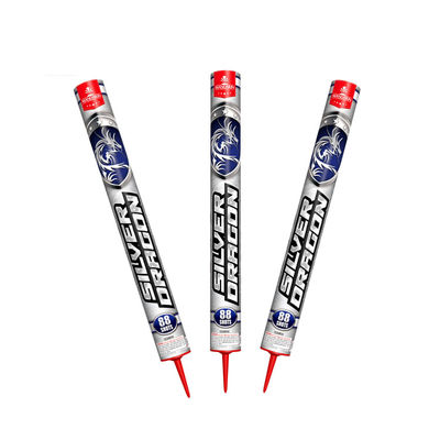 Mandarin 88 Tembakan Magic Ball Fireworks Multi Ukuran Disesuaikan