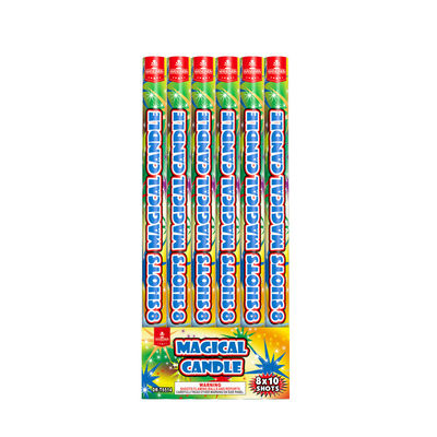 Liuyang Ekspor 8 Ball Roman Candle, 14kg Festival Balls Logo Disesuaikan