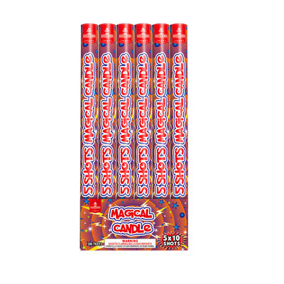 Liuyang 5 Balls Magical Roman Candles Fireworks Bersertifikat AFSL