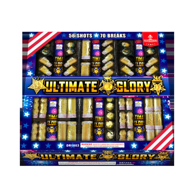 Canister Salute Shells Firework 0.074 Bola Kembang Api CBM Disesuaikan