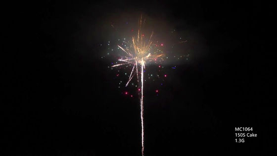 Mandarin 1.3g 150 300 500 600 1000 tembakan Natal Tahun Baru Kue besar kembang api di luar ruangan