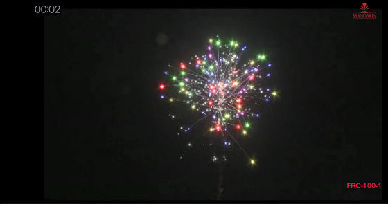 Liuyang Outdoor 100 Tembakan Salute Cake Fireworks CE Disetujui